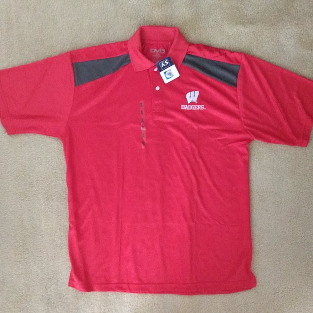 Wisconsin badgers polo shirt
